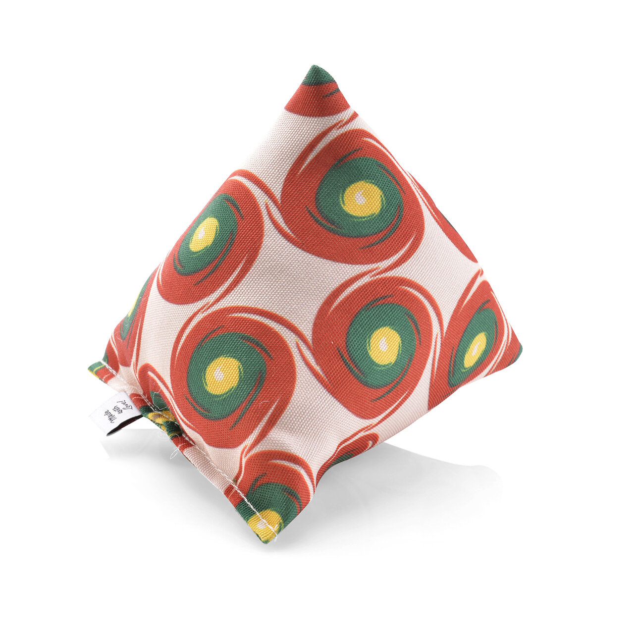 Schmuse-Pyramide XL Reggae Dot mit Katzenminze