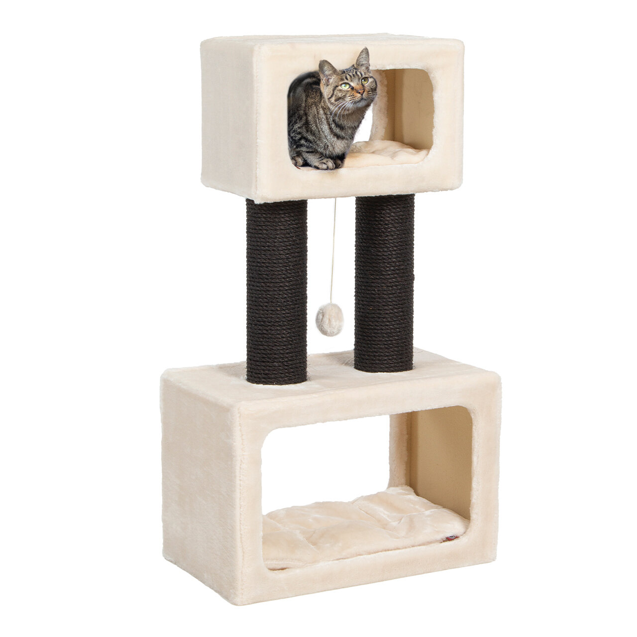 Kratzbaum Columbia · beige · ca. 60 x 36 x 110 cm