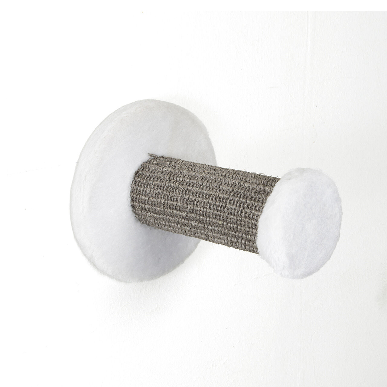 Kletterstufe zur Wandmontage ·  ca. 18 cm Länge - Ø 7 cm · grau-weiß