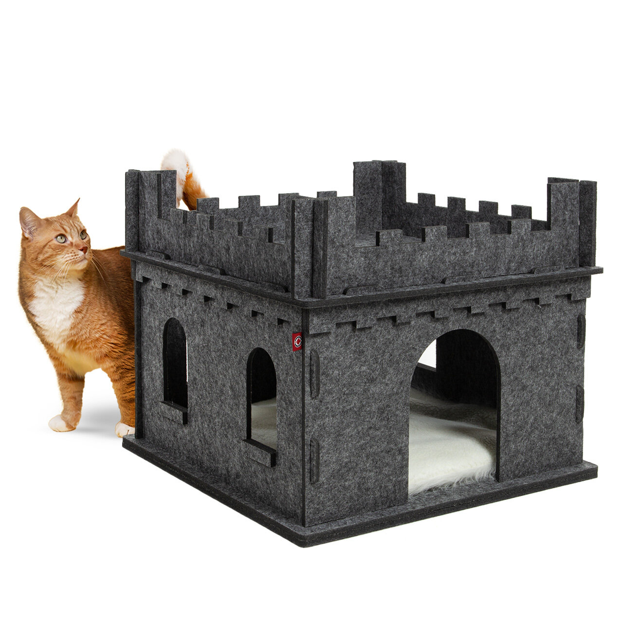 Felty Fort · Katzenburg aus Filz · Erdgeschoss