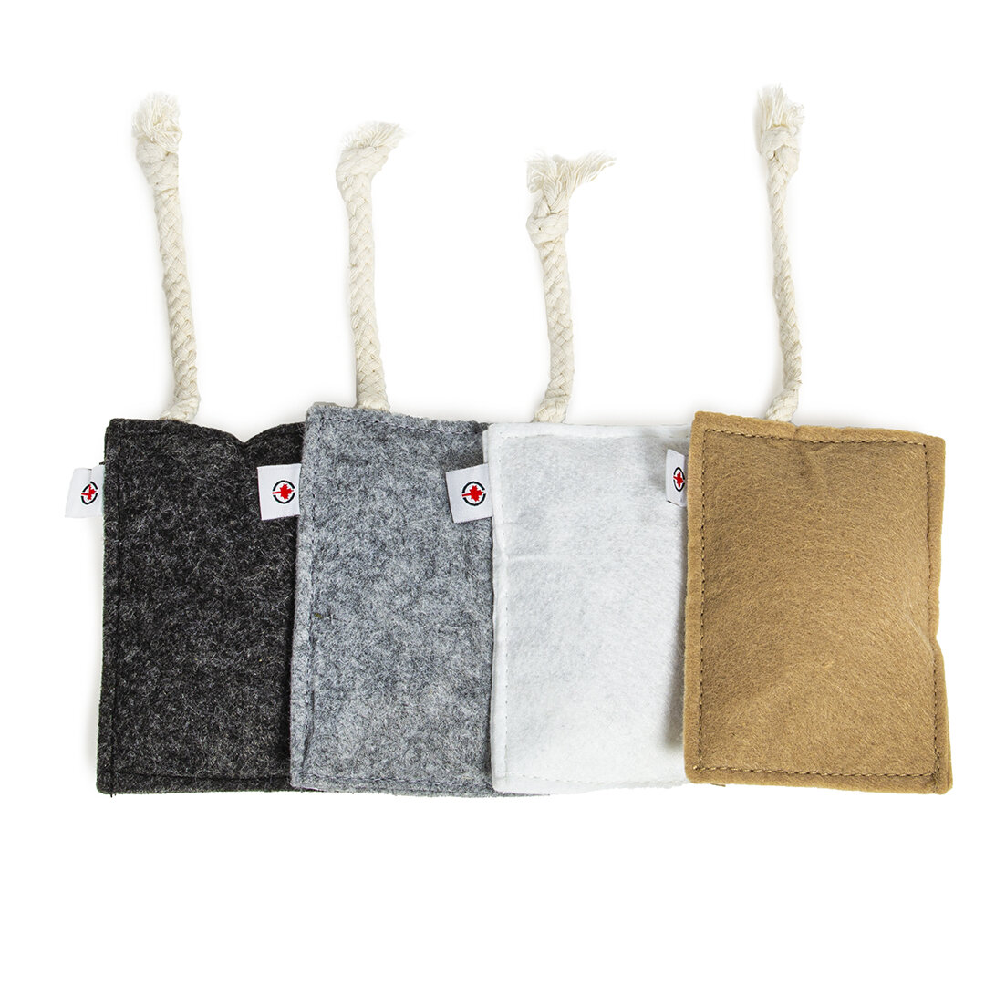 4er Pack · Filz-Spielkissen FELTY · 5g Baldrian