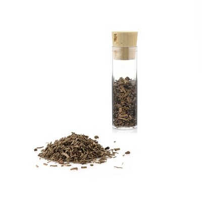 Baldrianwurzel geschnitten in bester Qualität · Im Reagenzglas ca. 25 ml