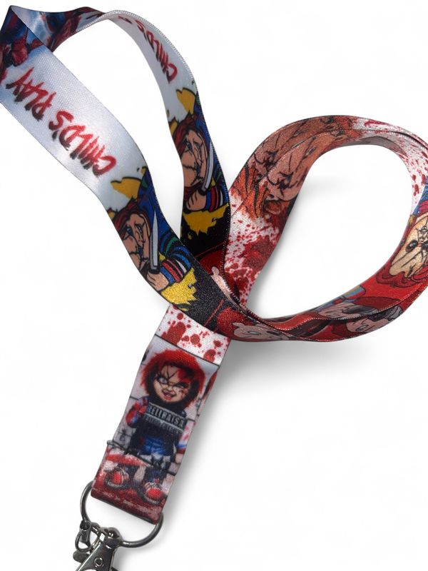 Cartoon Chucky Lanyard
