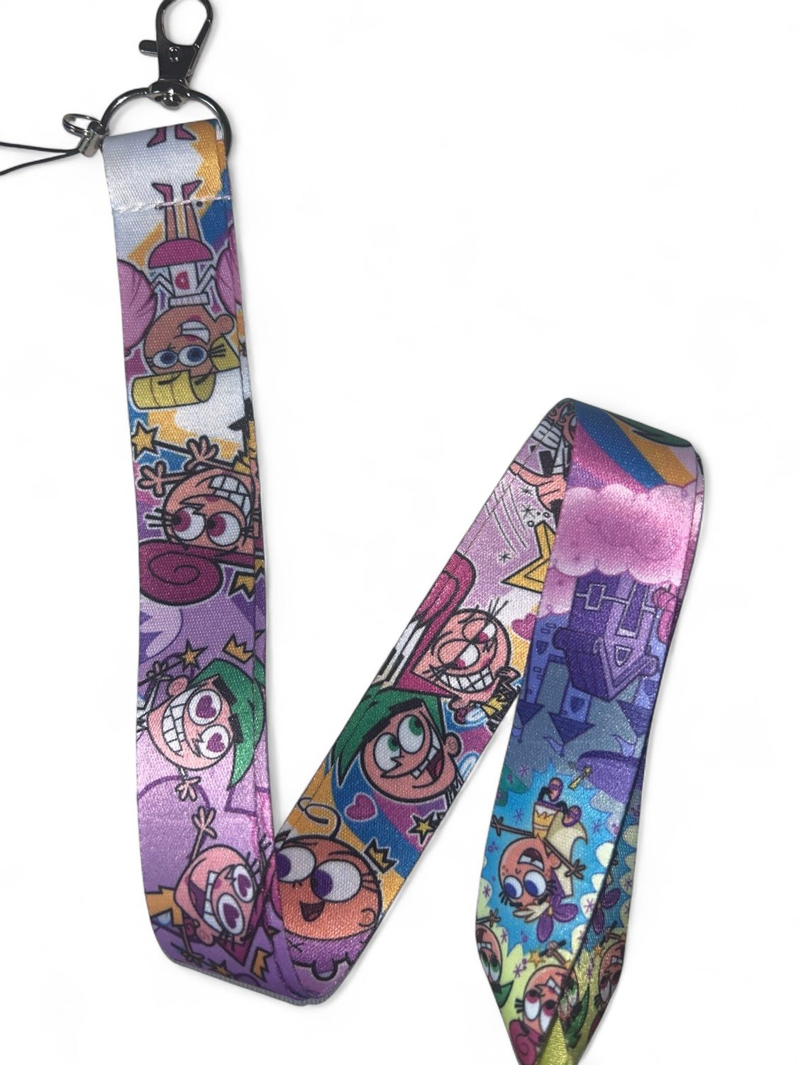 Fairly odd parents, purple lanyard