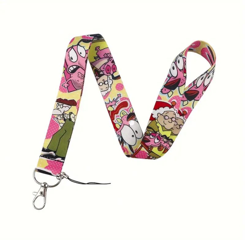 Courage, The Cowardly Dog Lanyard