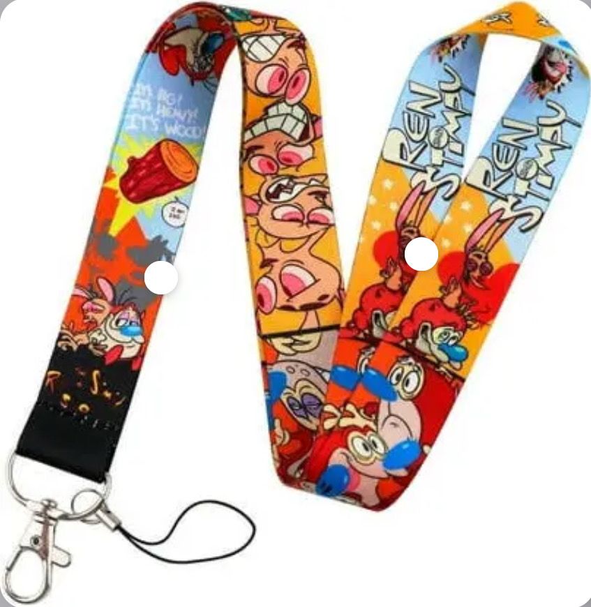 Ren &amp; Stimpy Lanyard