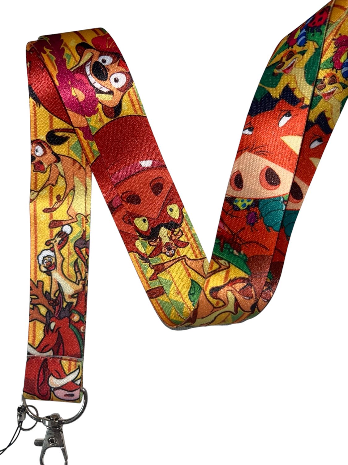 Timon And Pumbaa Lanyard