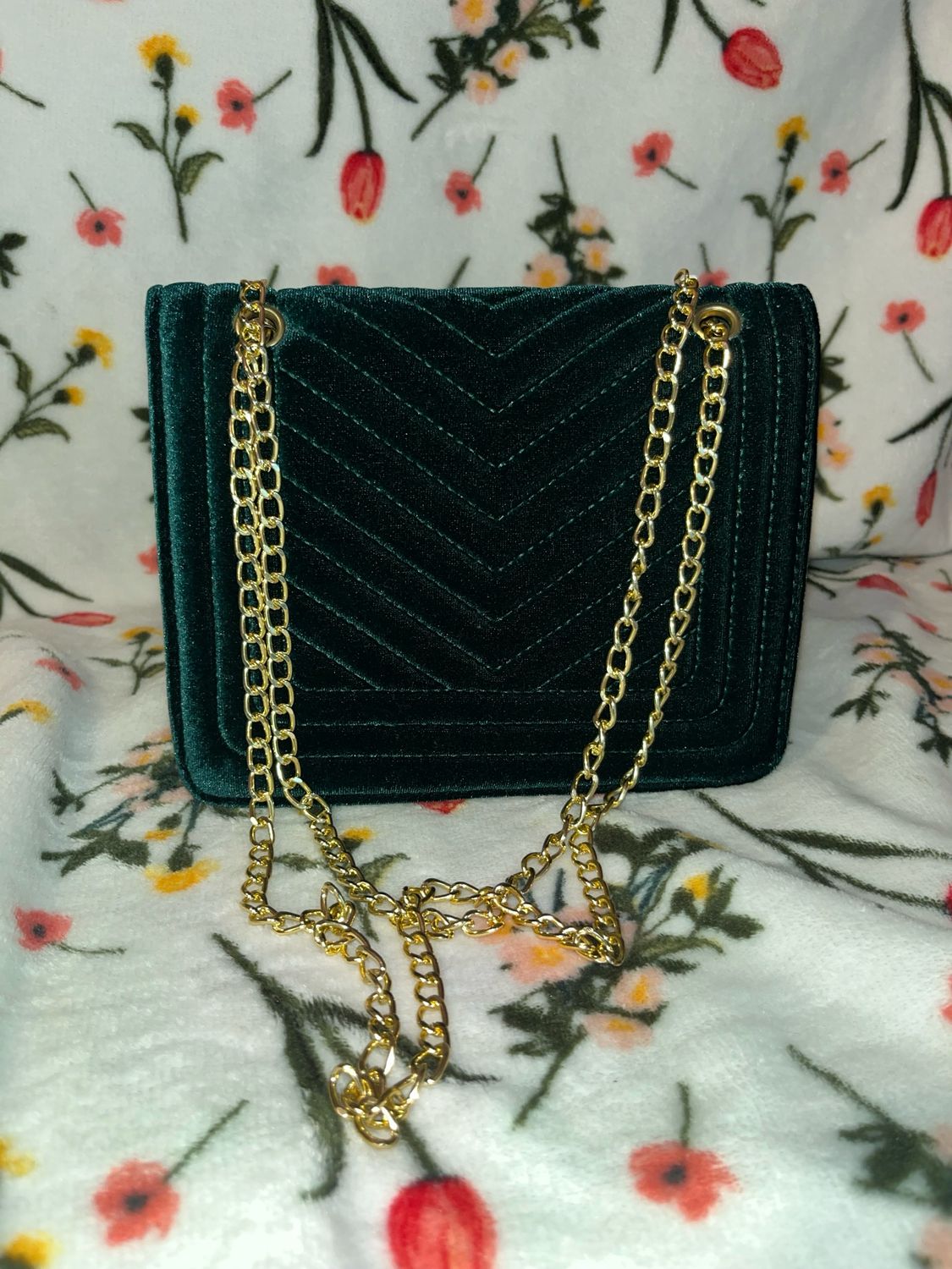 Small Green Clutch