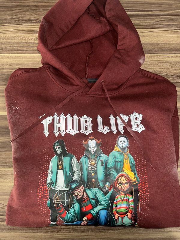 Oversize Hoodie (Maroon) 2xL