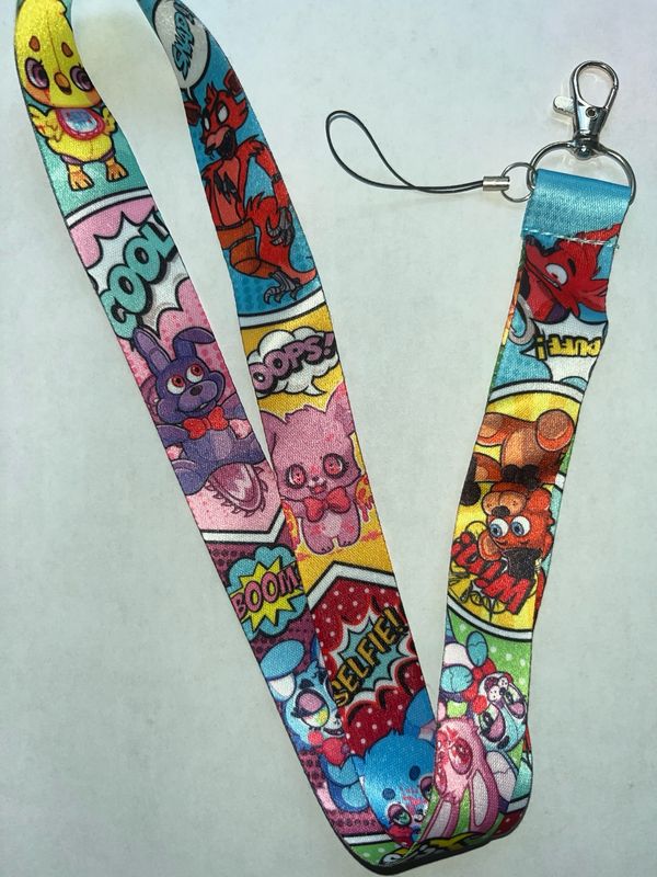 Five Nights At Freddy Cool Boom Smile, Lanyard