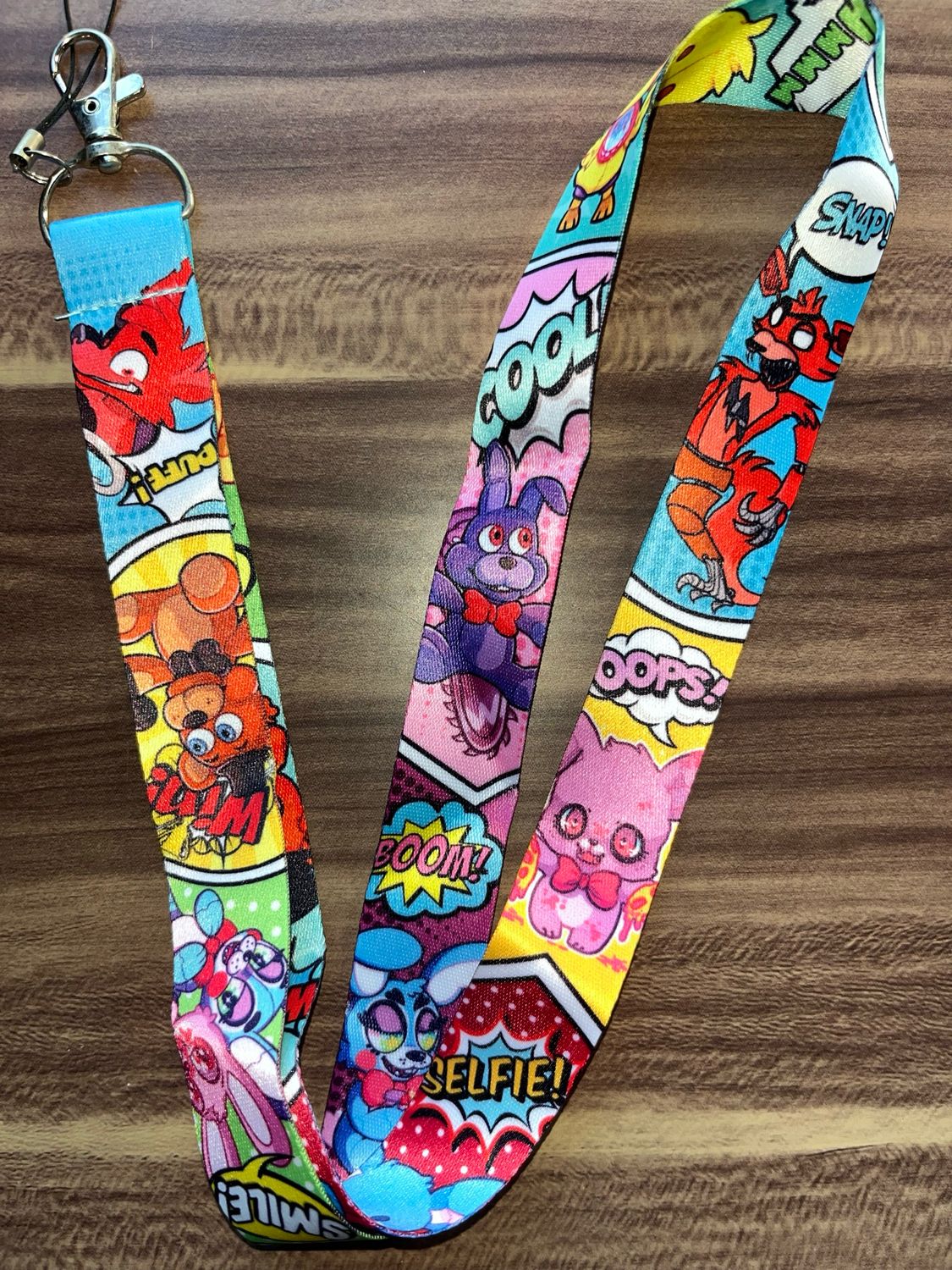 Five Nights At Freddy Cool Boom Smile, Lanyard