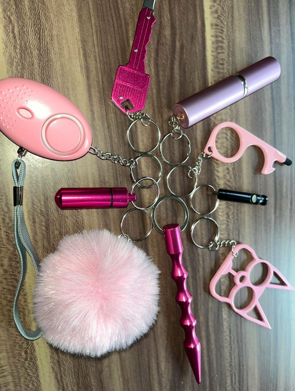 Keychain Set(Pink)
