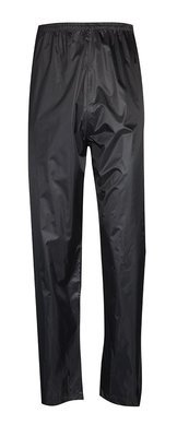 Adults Waterproof Over Trousers- Black