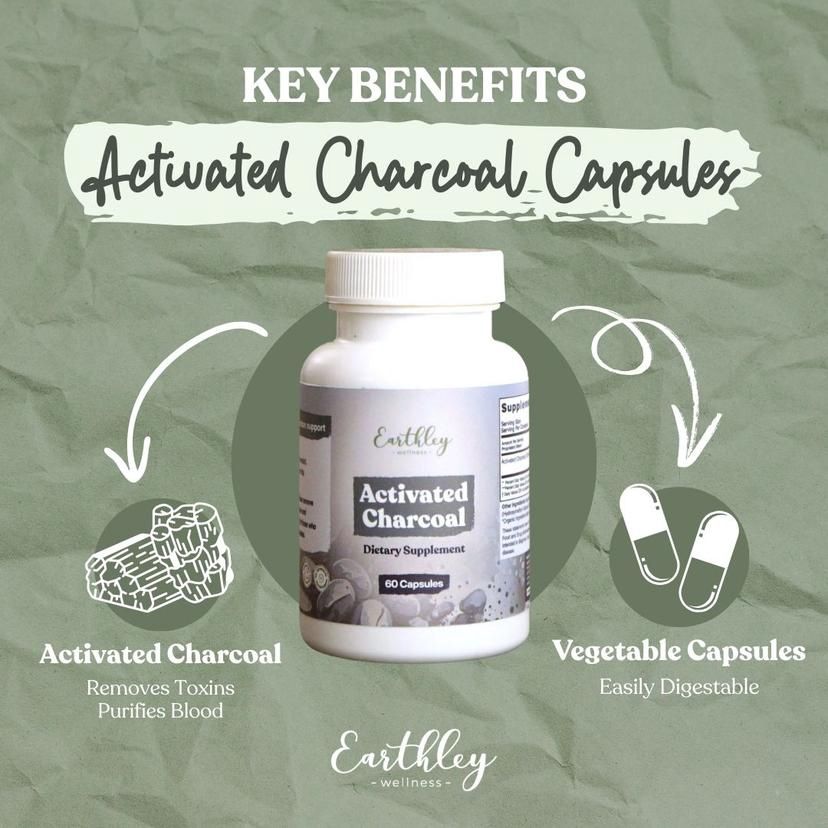 activated charcoal 60 capsules