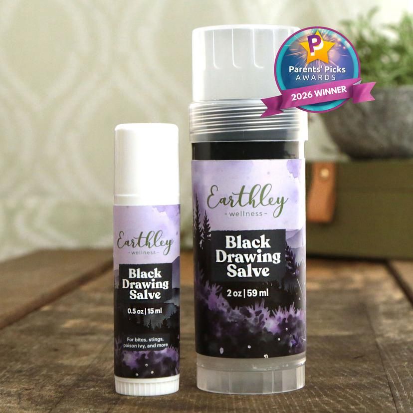 Black drawing salve stick  .5 oz
