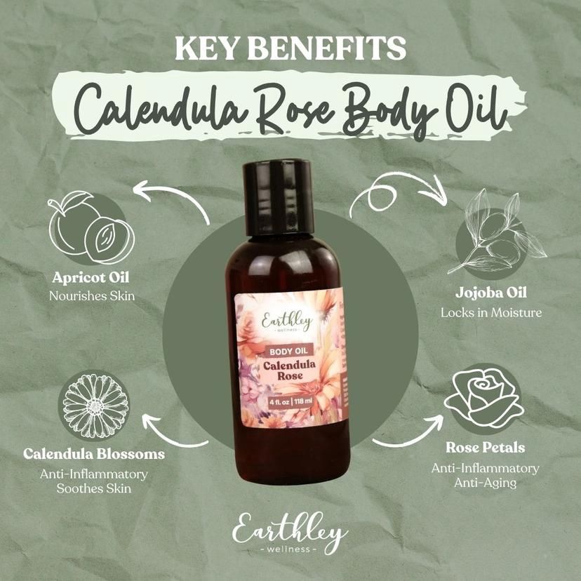 Calendula body oil 4oz