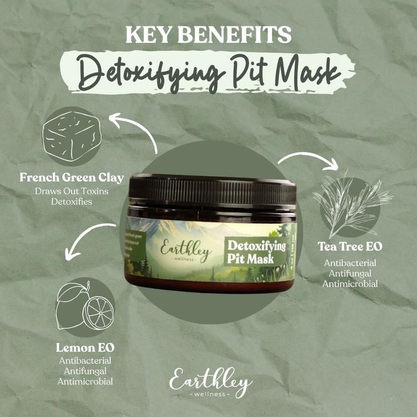 detoxifying pit mask, 4 oz