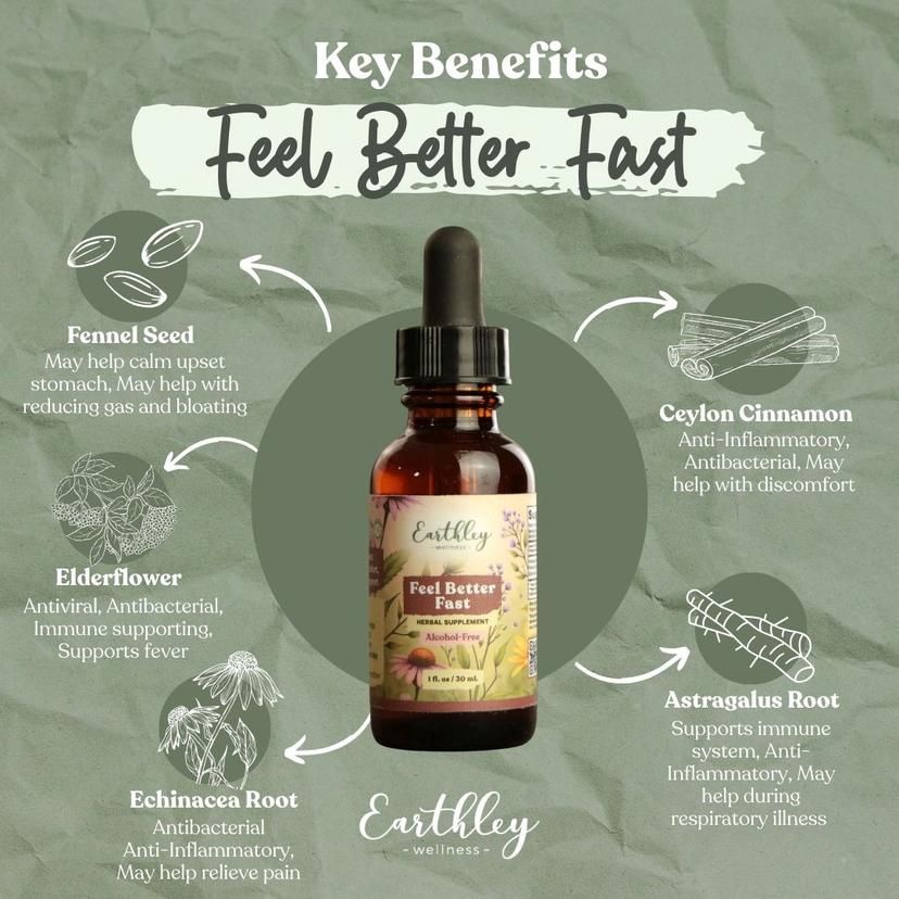 Feel better fast alcohol free 2oz