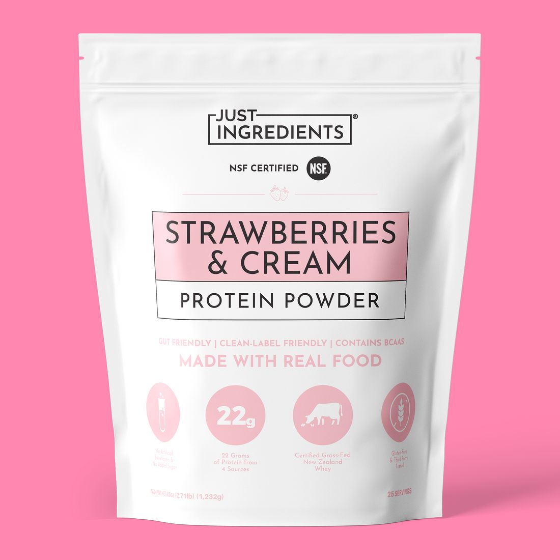 Strawberries and cream Casein Free