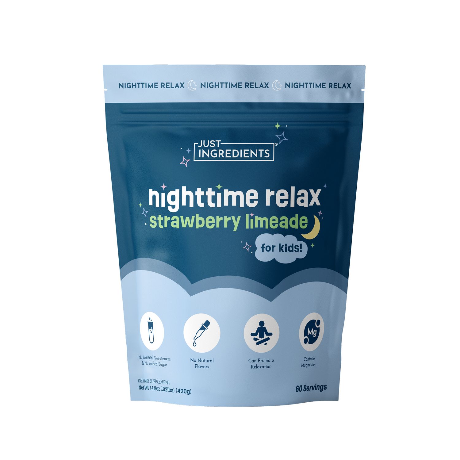 Nighttime relax kids-strawberry limeade