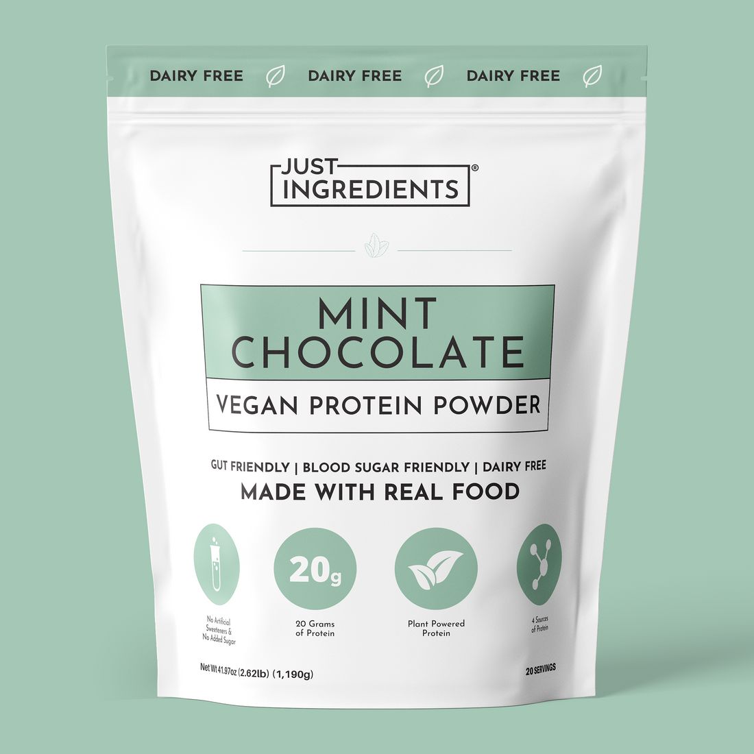 Mint chocolate chip vegan dairy free