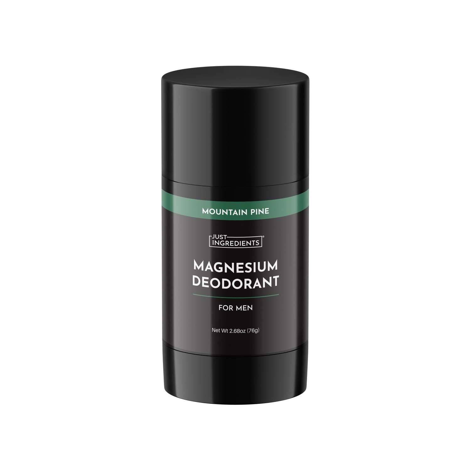 Magnesium deodorant for men mountain pine