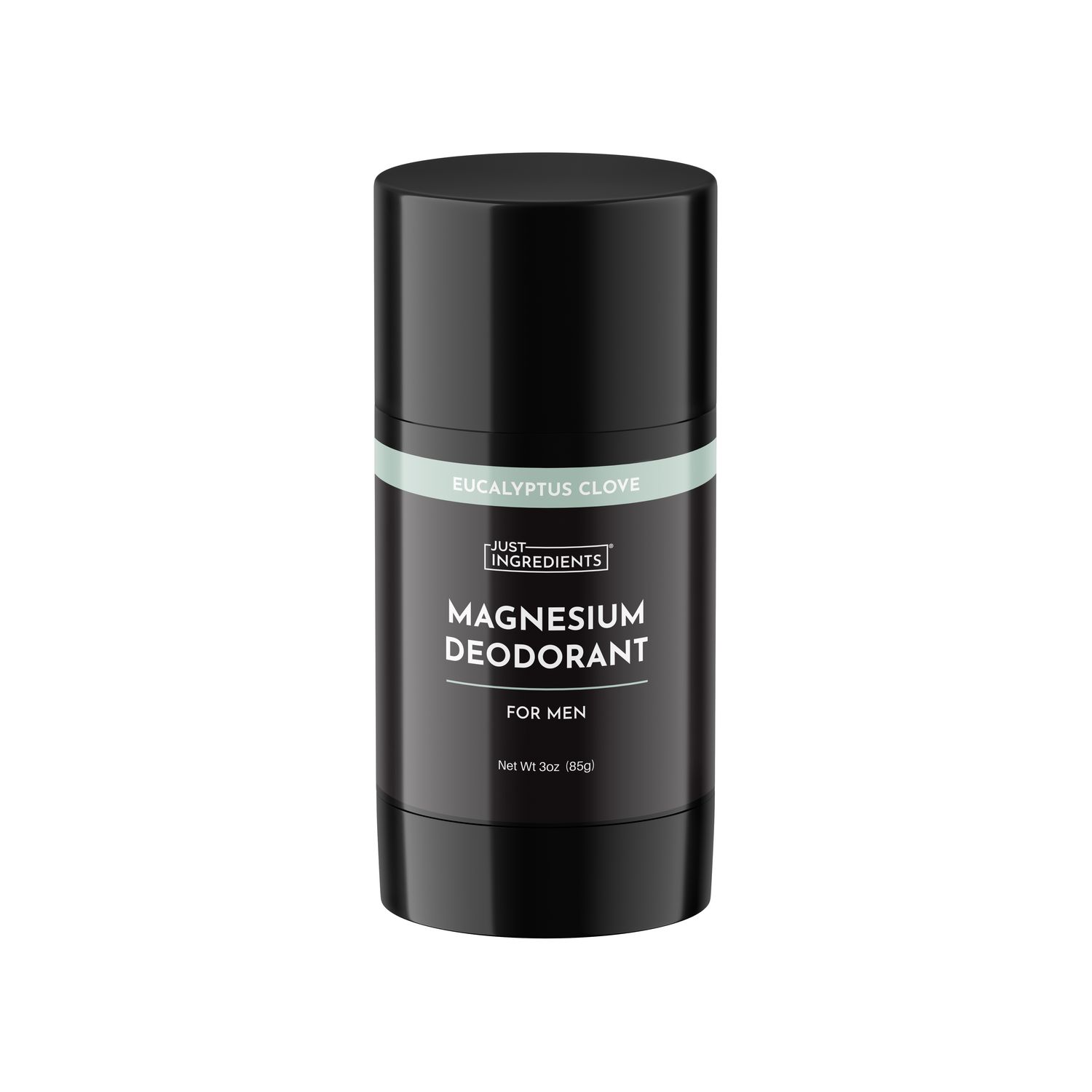 Magnesium deodorant for men eucalyptus clove
