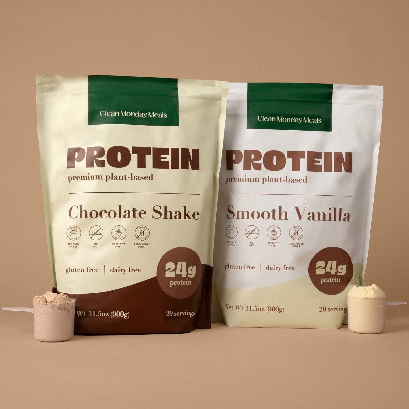 Vanilla shake plant protein