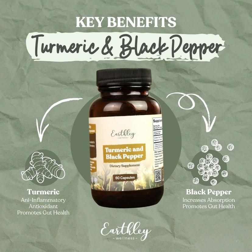 Turmeric and black pepper