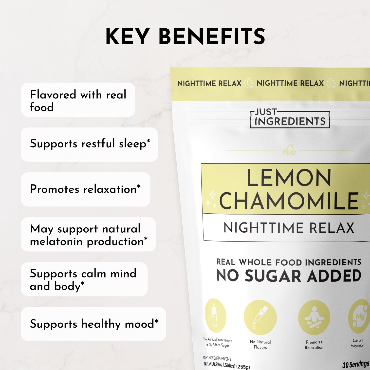Lemon chamomile nightime relax