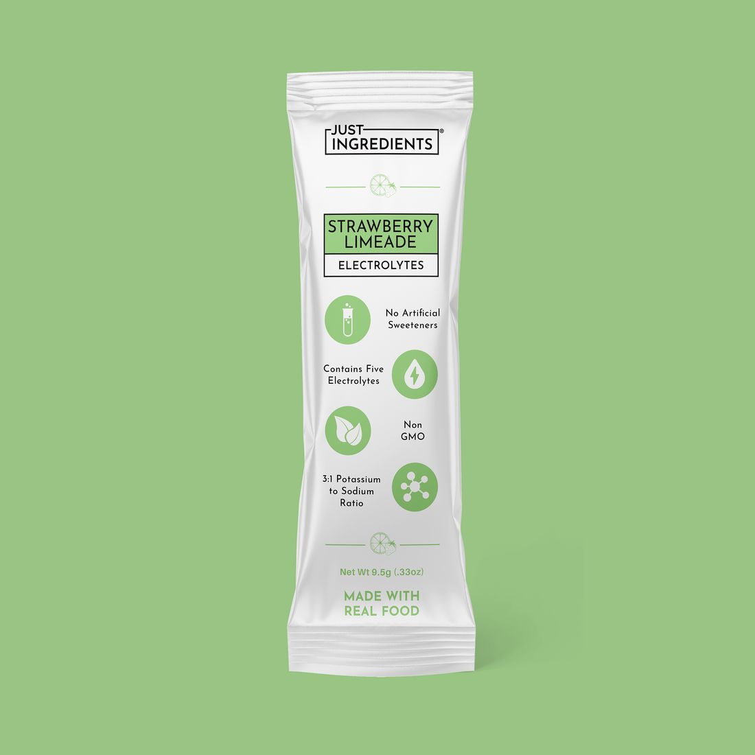 Strawberry limeade electrolyte singles