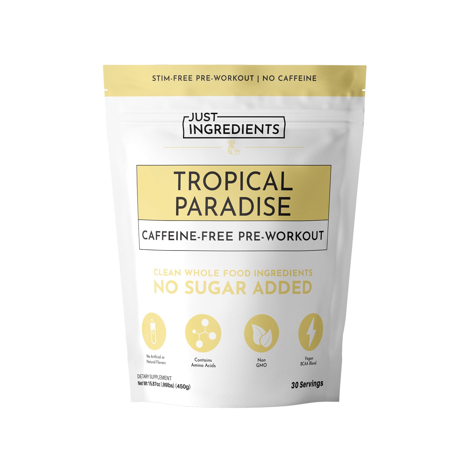 Tropical paradise pre workout caffeine free