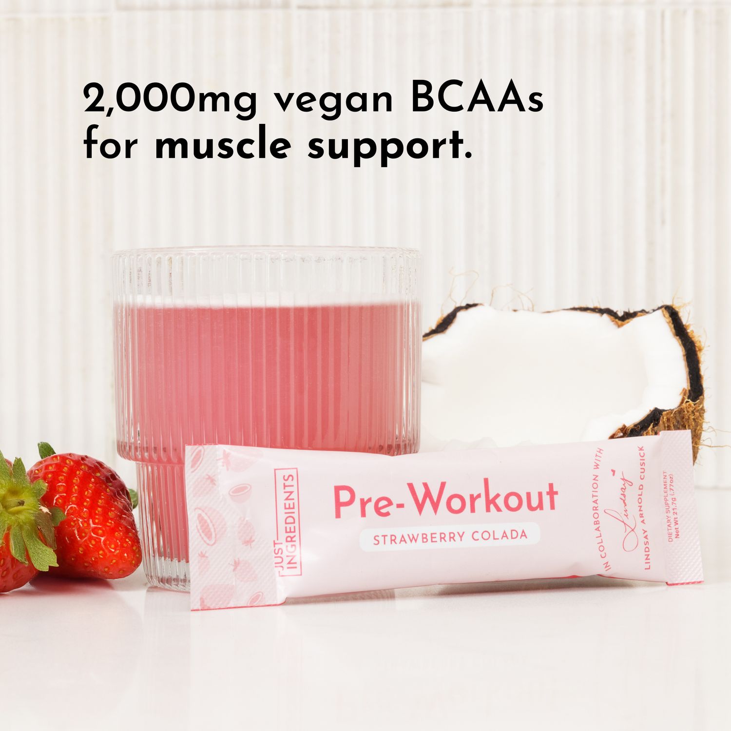 Preworkout Strawberry Colada Singles