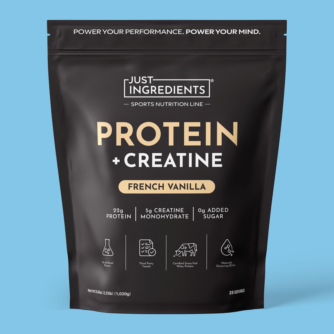 Protein plus creatine french vanilla