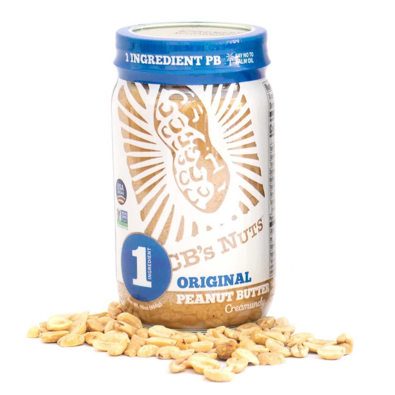 16oz Natural Creamunchy Peanut Butter - 6
