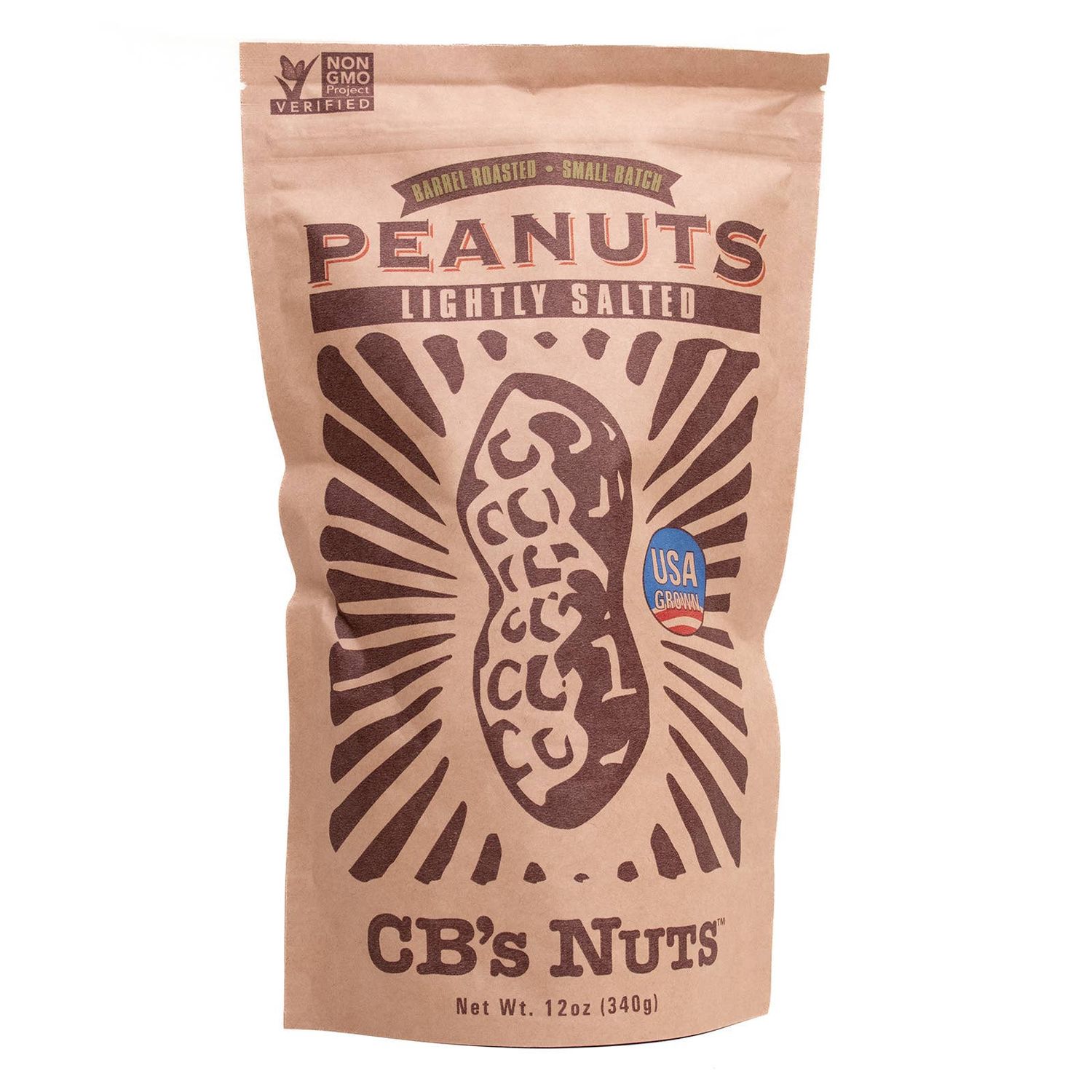 12oz Lightly Salted Jumbo Peanuts - 12
