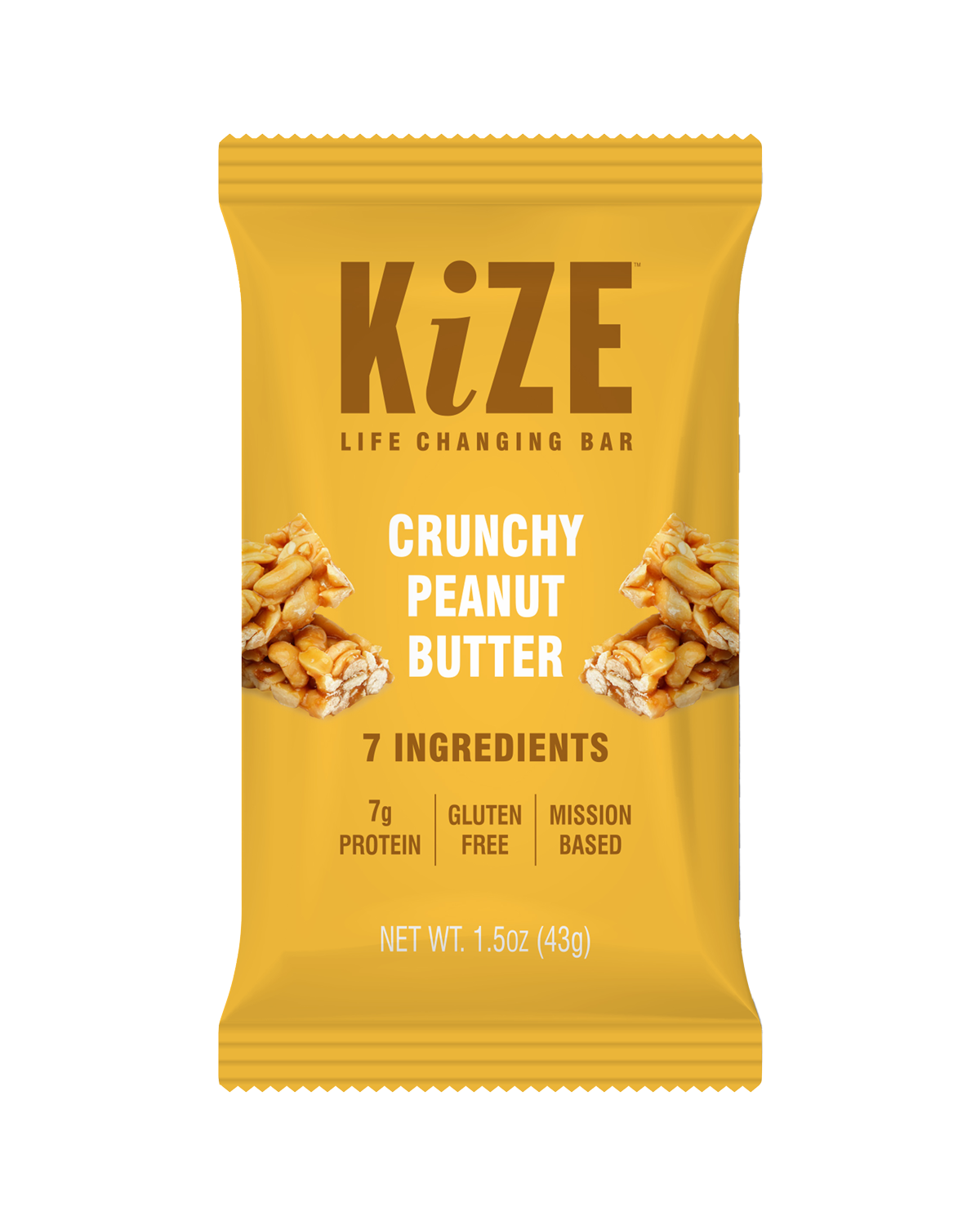 Crunchy Peanut Butter, Protein Snack Bar, 1.5oz, 10ct