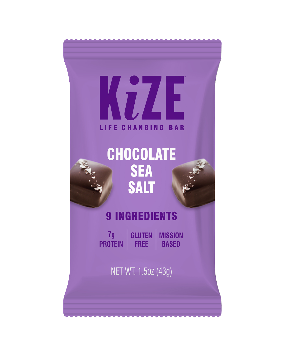 Chocolate Sea Salt, Protein Snack Bar, 1.5oz, 10ct