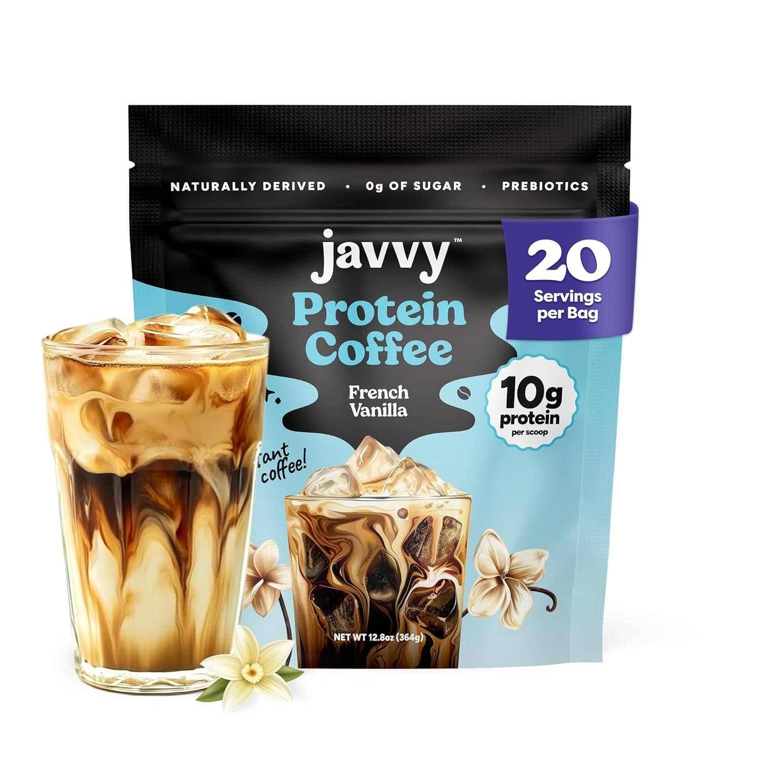 French Vanilla Protein Iced Coffee, 20 servings