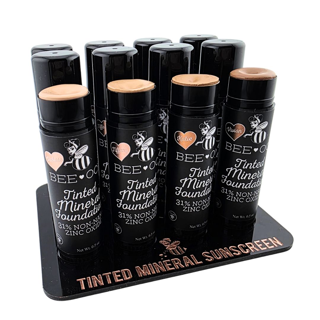 Tinted Mineral Cream Foundation - SPF 31: FREE DISPLAYS!: Tiffany / 1/2 Oz Pocket Size Plastic Tube