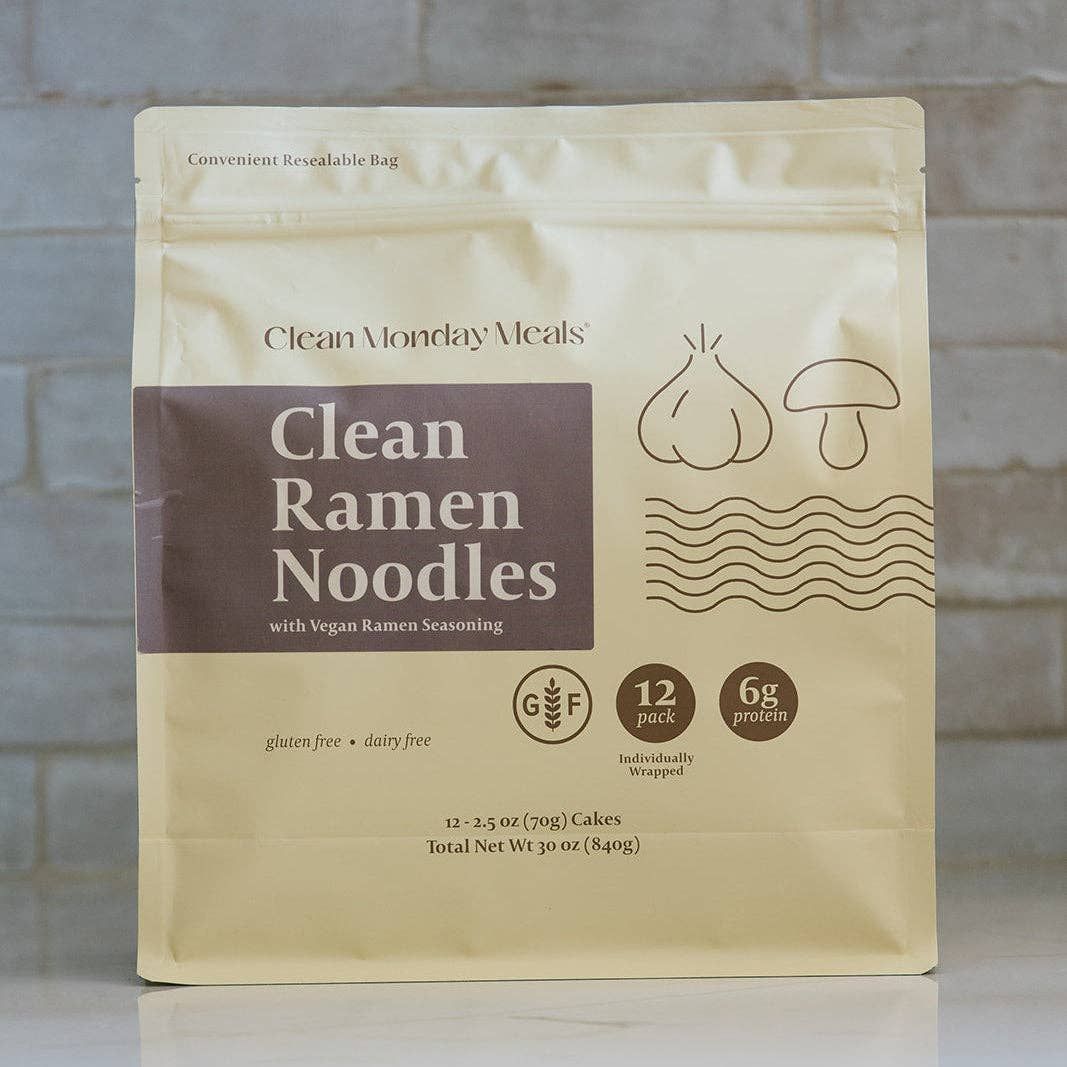 Clean Ramen Noodles: Vegan