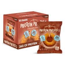 Crisp Power Protein Pretzels Cinnamon 6/1.75OZ