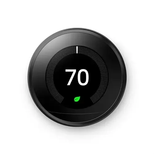 Google Nest Learning Thermostat Black