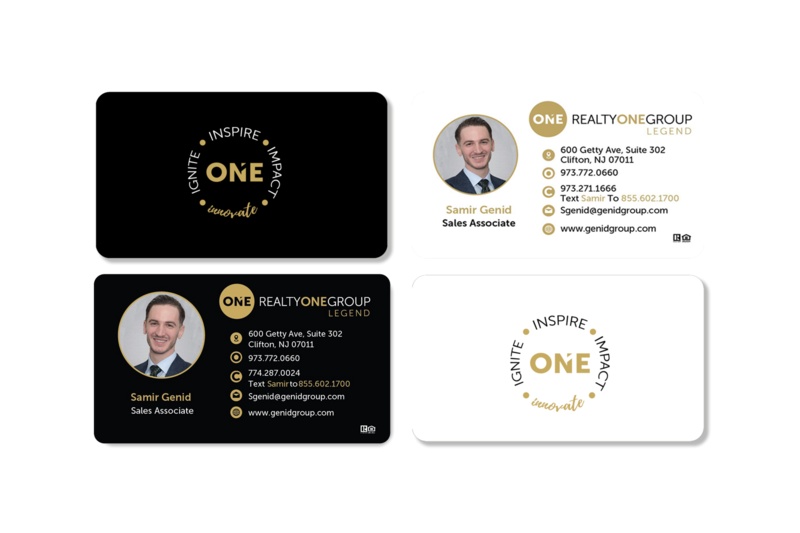 Gold Foil Business Cards