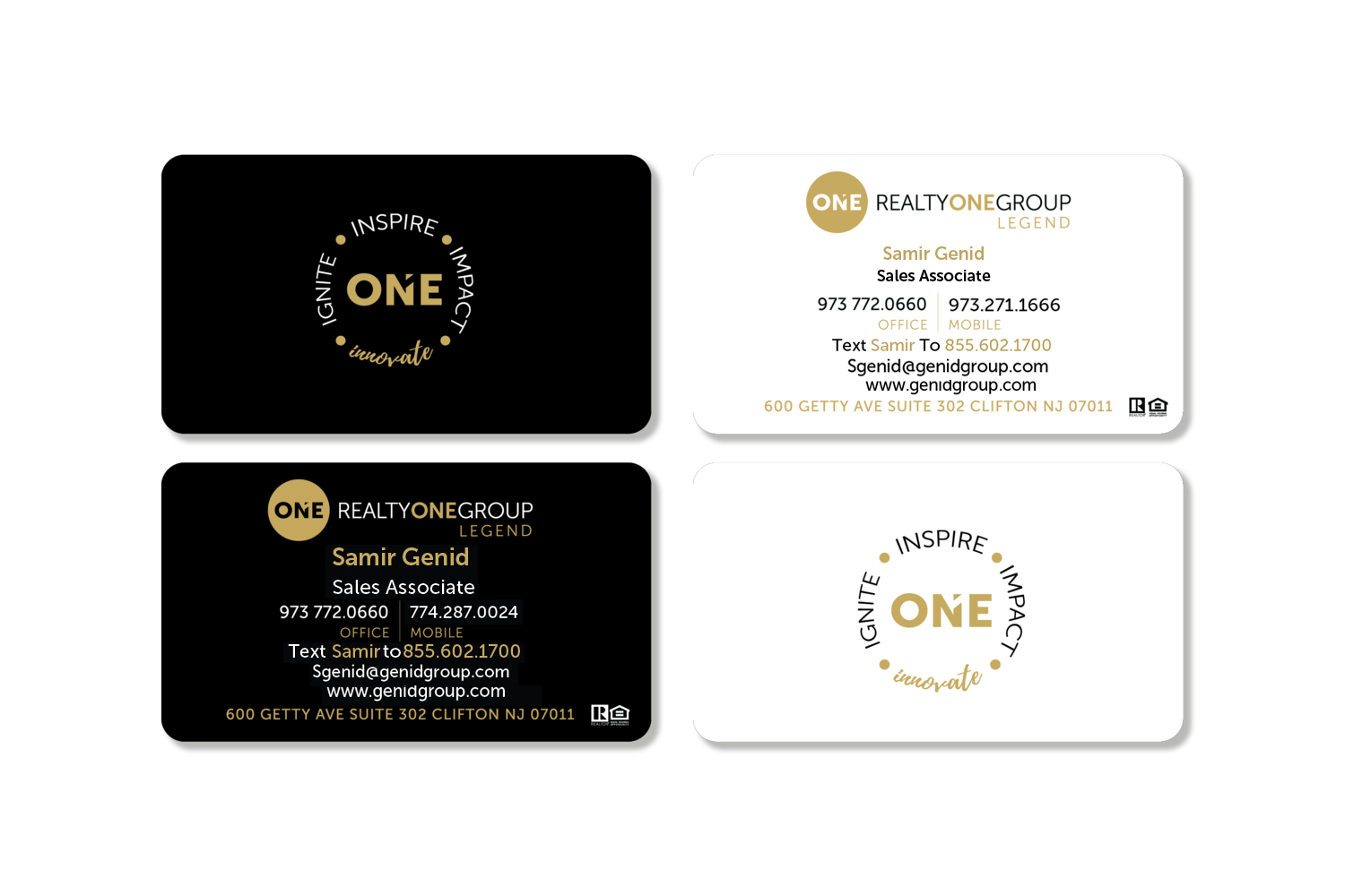 ROG ( No Photo ) Business Card 1003