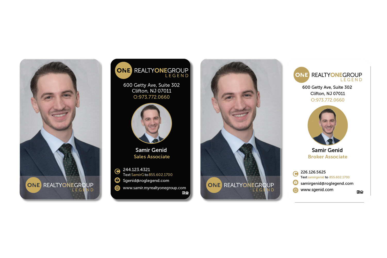 Gold Foil Business Card 1202
