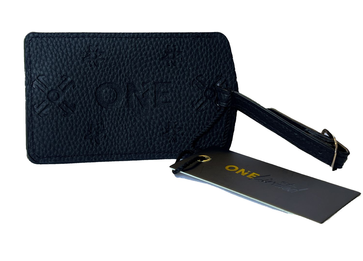 ONE Black Luggage Tag ONE Black Luggage Tag