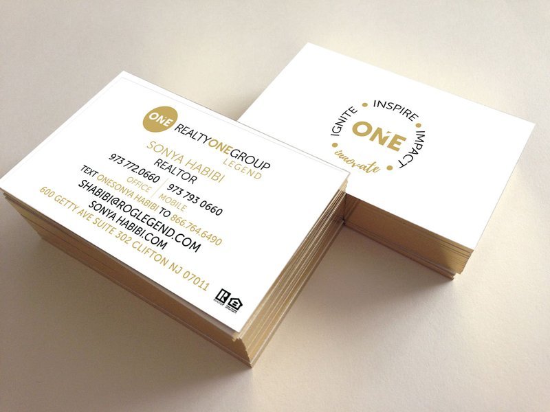 Painted EDGE Business Card 1103