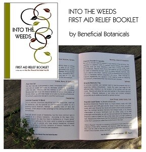 Into the Weeds First Aid Relief Booklet