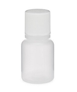 Natural LDPE Plastic Bottle with Cap